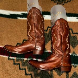 Vintage Dan Post cowboy boots